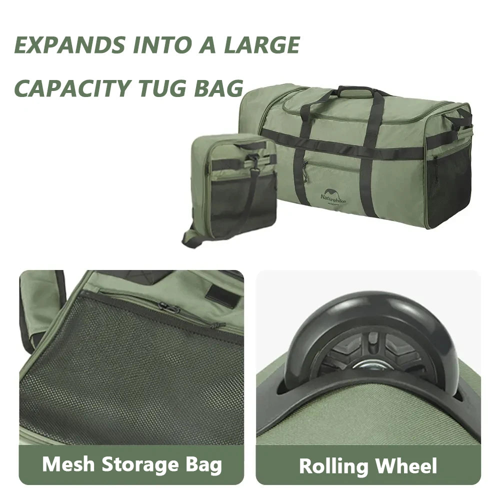 Base Haul 88L Rolling Duffel Bag