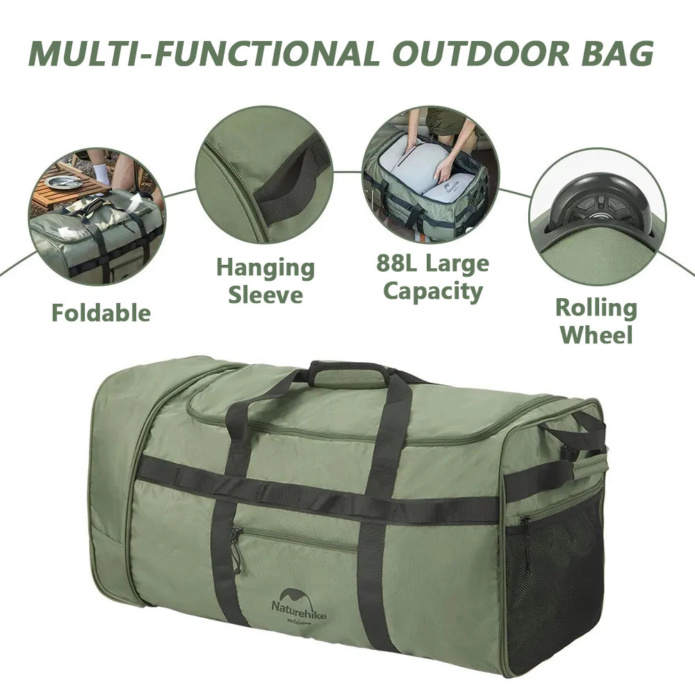 Base Haul 88L Rolling Duffel Bag