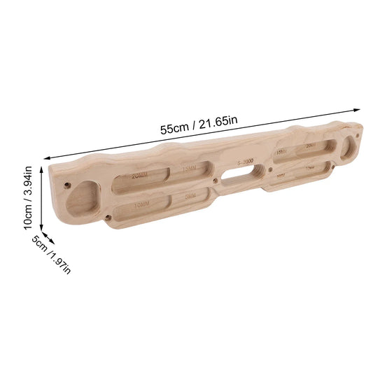 Crux Board Wooden Hangboard