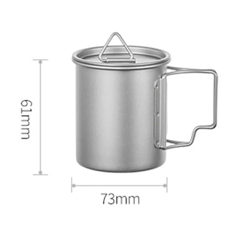 Trail Mug Titanium Flask