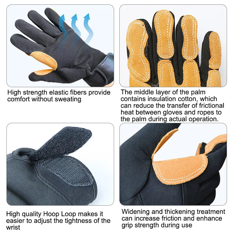 Grip Lock Belay Gloves