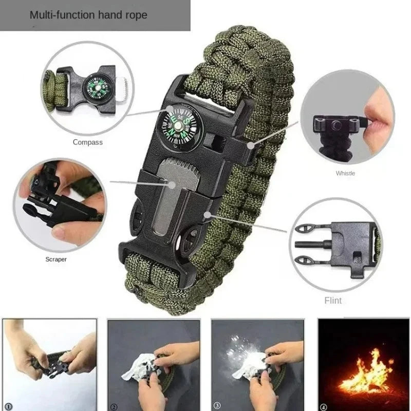 Survival Link Paracord Bracelet