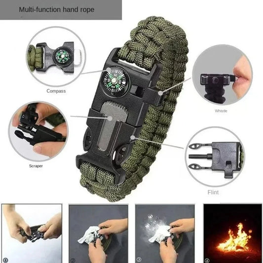 Survival Link Paracord Bracelet
