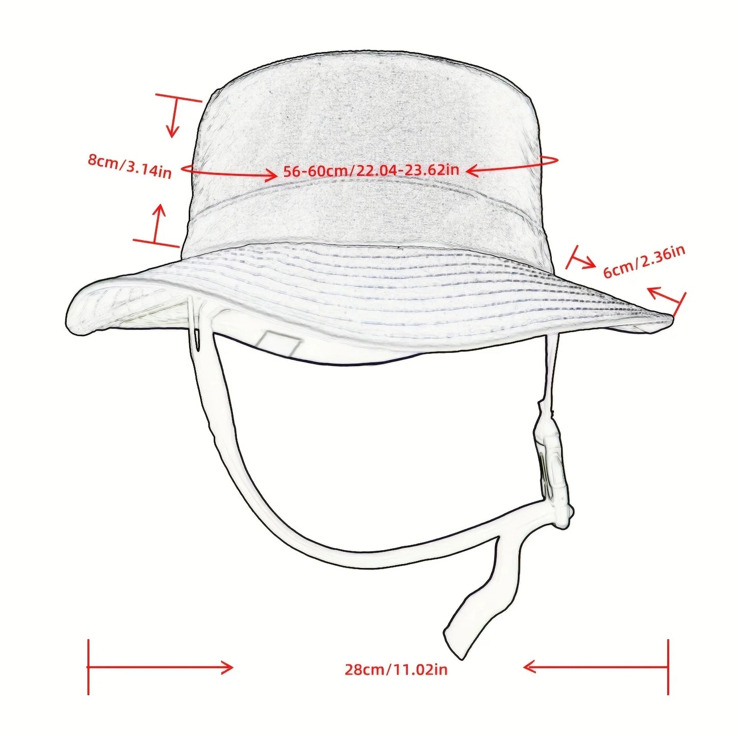 Sun Shield Wide Brim Surfing Outdoor Hat