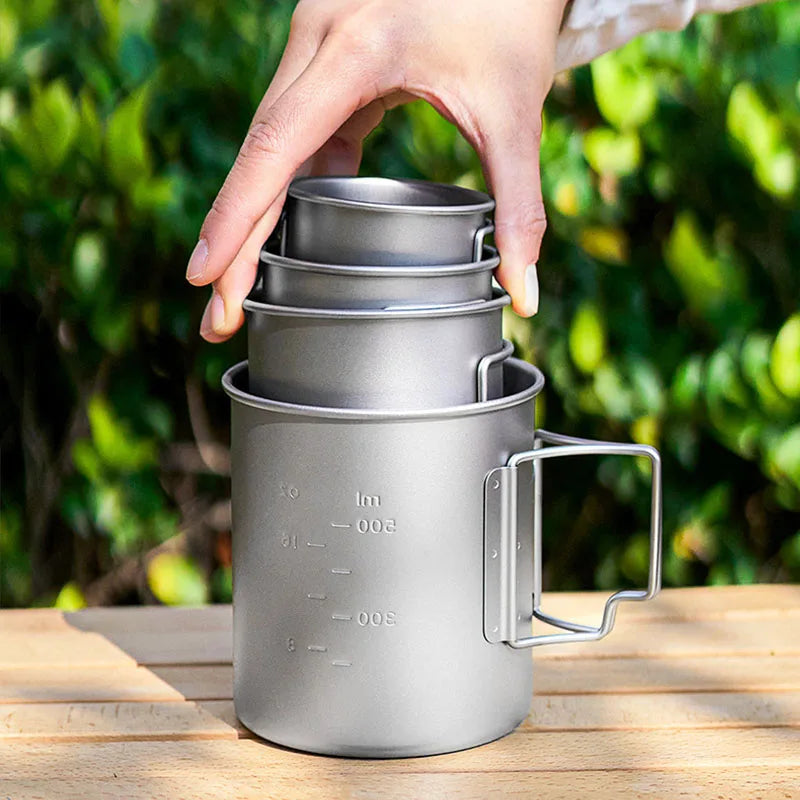 Trail Mug Titanium Flask
