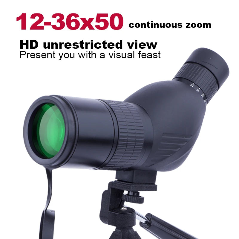 Peak View Spotting Scope 12-36x50