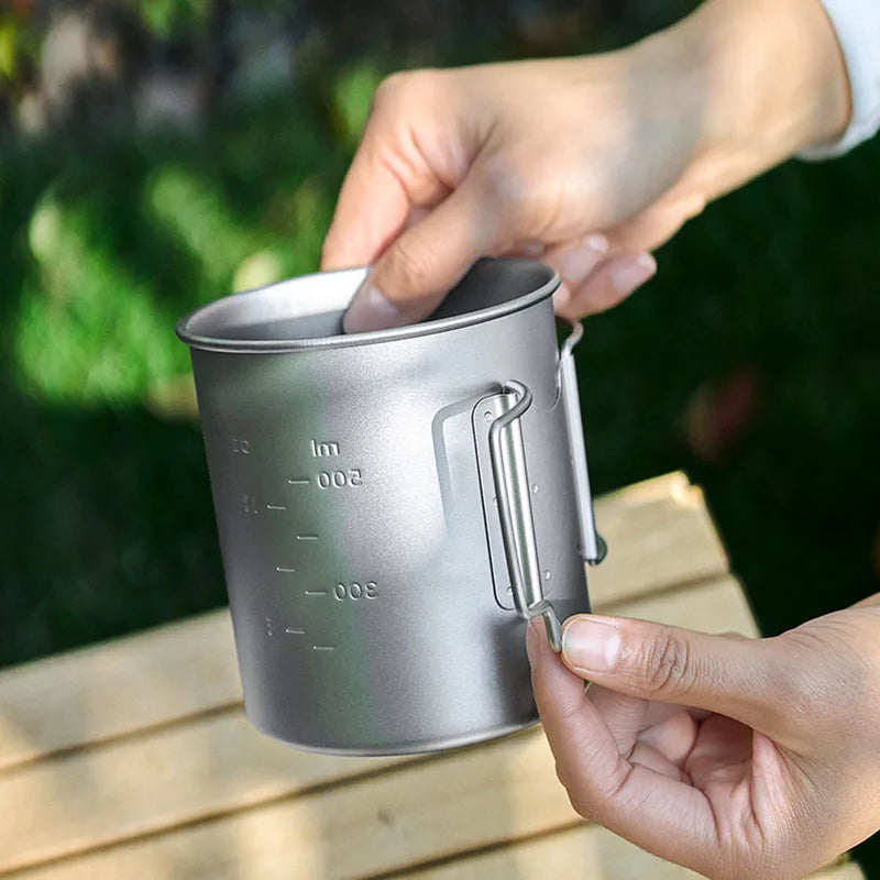 Trail Mug Titanium Flask