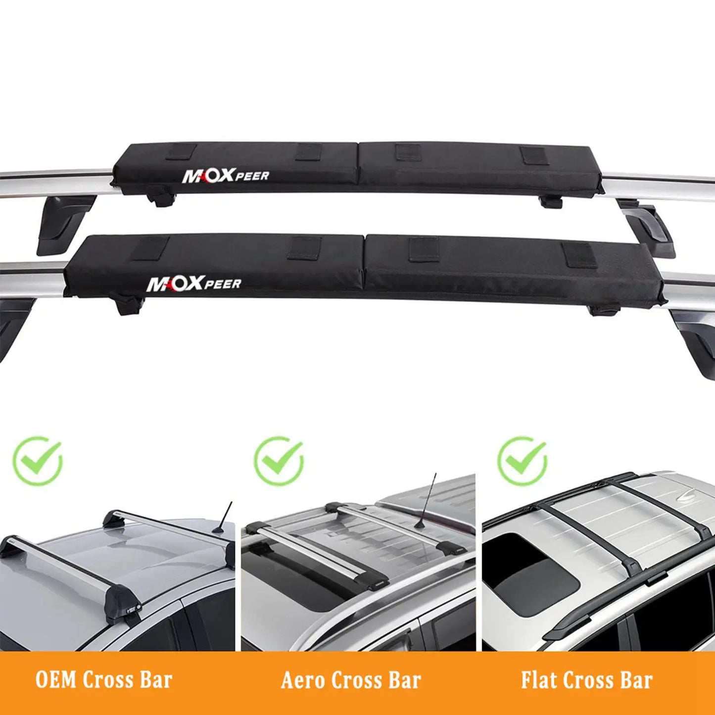 Roof Rack Soft Surfboard Straps