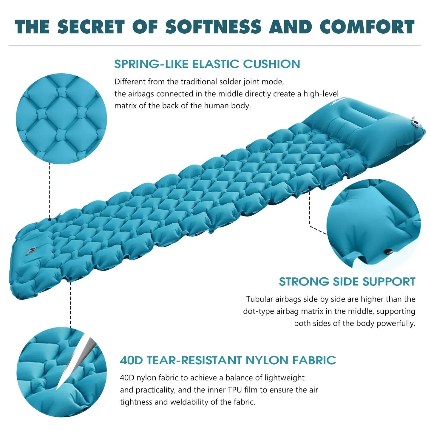 Cloud Rest Inflatable Sleeping Pad