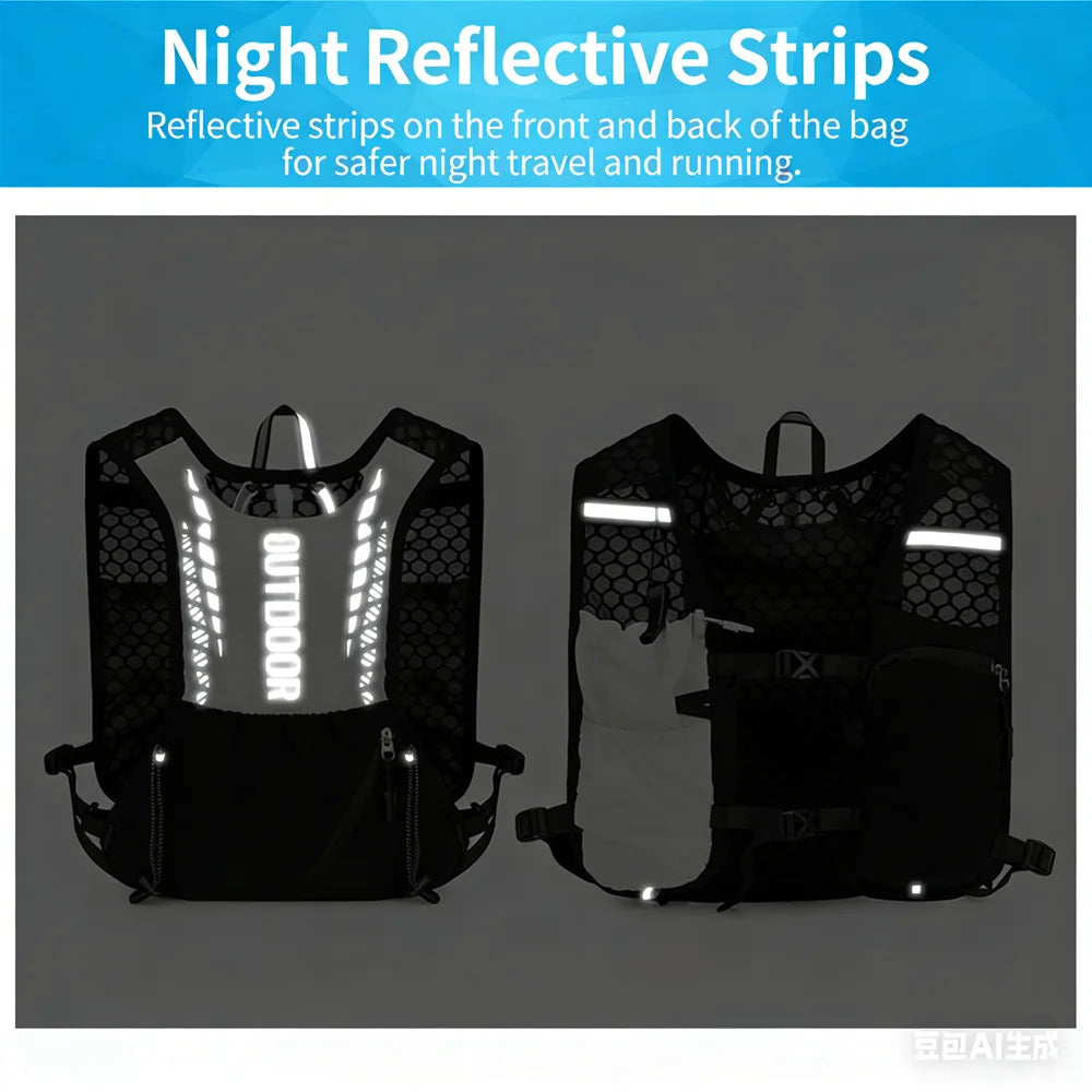Reflect Vest Safety Hydration Vest