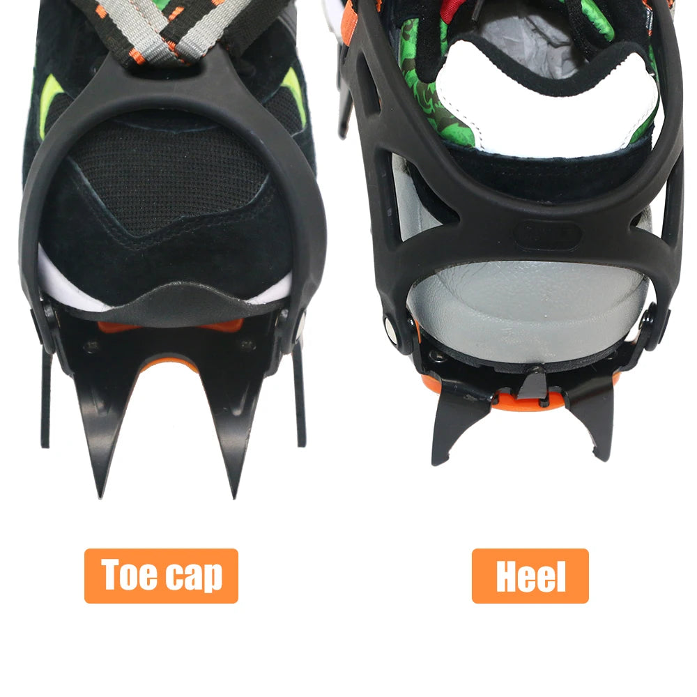 Ice Grip 12-Point Steel Crampons