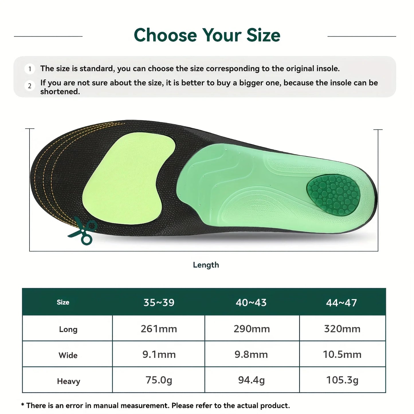Air Step Corrective Insoles
