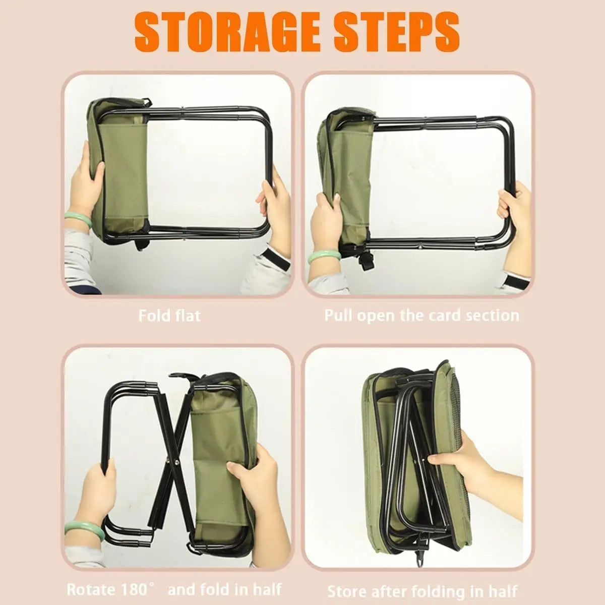 Trail Seat Folding Camp Chair